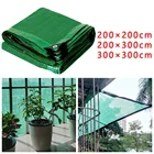 PE анти UV Тень нетто предотвратить теплового излучения подсветка балкон сад дышащая Солнцезащитная парниковых потолок для барбекю на открытом воздухе