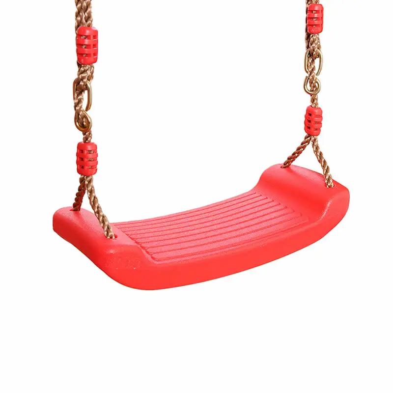 Детская площадка качели набор прочное дерево веревка стул сиденье дети открытый