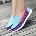 Женские туфли на плоской подошве, весенне-осенние туфли-лоферы на плоской подошве, женские туфли-комбинации с мягким круглым носком, женская обувь