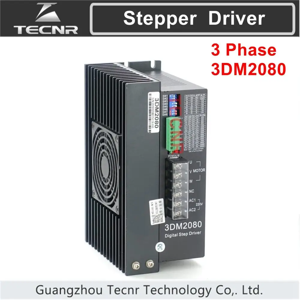 

3DM2080 трехфазный Драйвер шагового двигателя для двигателя 110 мм 130 мм