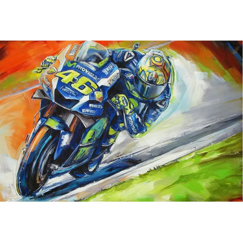 Алмазная вышивка Стразы для мотогонок набор мозаики 5D сделай сам алмазная