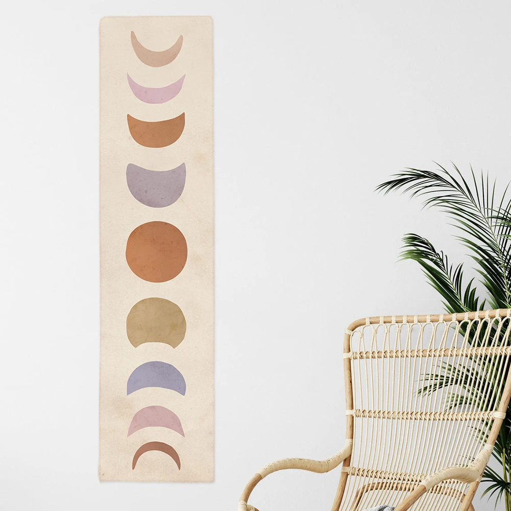 Abstract Art Moon Phase Tapestry Cute Wall Hanging for Bedroom Living Room Decor | Дом и сад