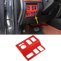 for 2014 2021 toyota tundra abs headlight switch button control panel decorative frame automotive interior accessories