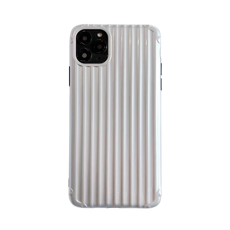 Модный крутой Серебряный Полосатый чехол для телефона iphone 6 7 8 plus s 11 11Pro Max мягкая
