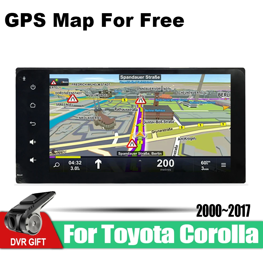 Автомагнитола ZaiXi 7 дюймов 2Din Android Wi-Fi HD 1024*600 с GPS-экраном мультимедийный плеер для