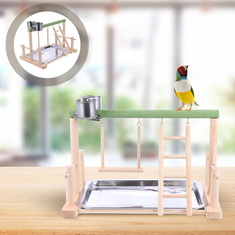 

1pc Playstand Prime Bird Swing Pet Parrot Toys Play Stand Toy for Pet Parrot Birds