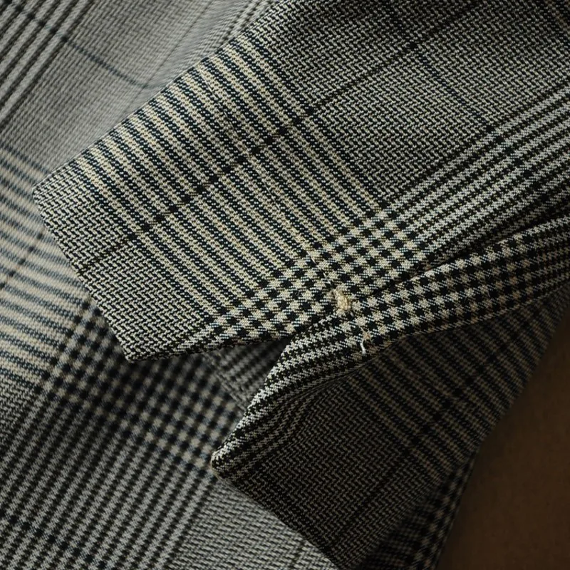 Fashion Office Ladies Plaid Suit Slim Fit Spring New 2pcs Blazer Pants Suits Vintage Business Work Outfits Set Ensemble Femme | Женская