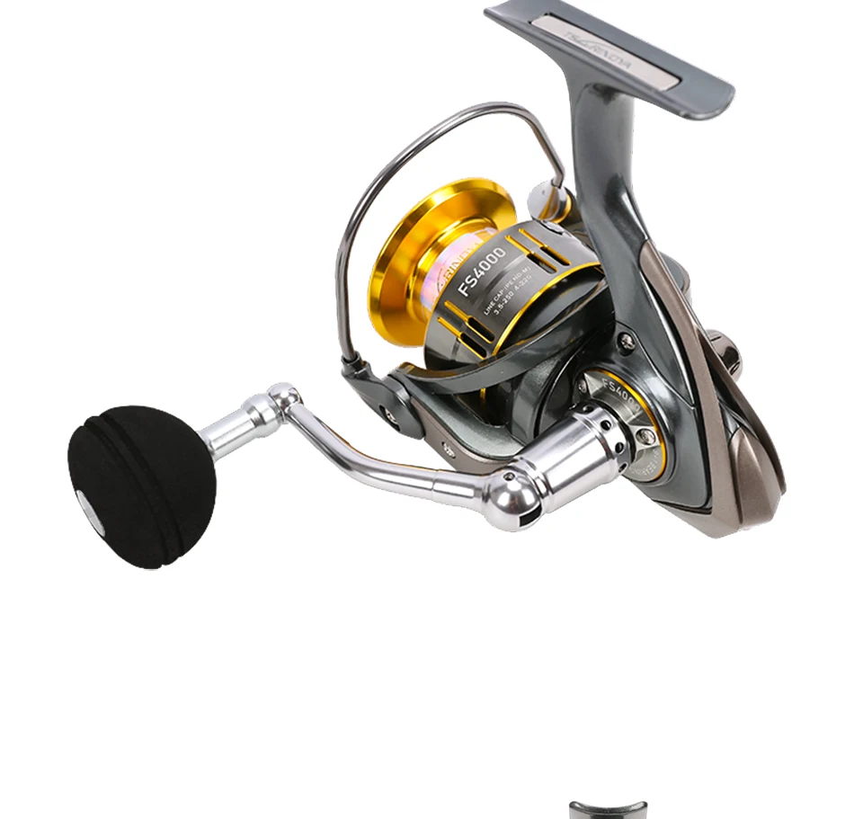 TSURINOYA для рыбалки приманки катушки FS 4000 5000 9+ 1BB Макс Перетащите 11 кг морской пресной воды Спиннинг Карп Рыбалка катушки джиг Фидер катушечное колесо