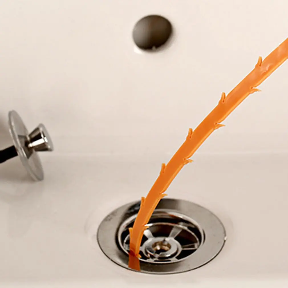 Новая мода крючок для очистки раковины Ванная комната сток в полу канализация