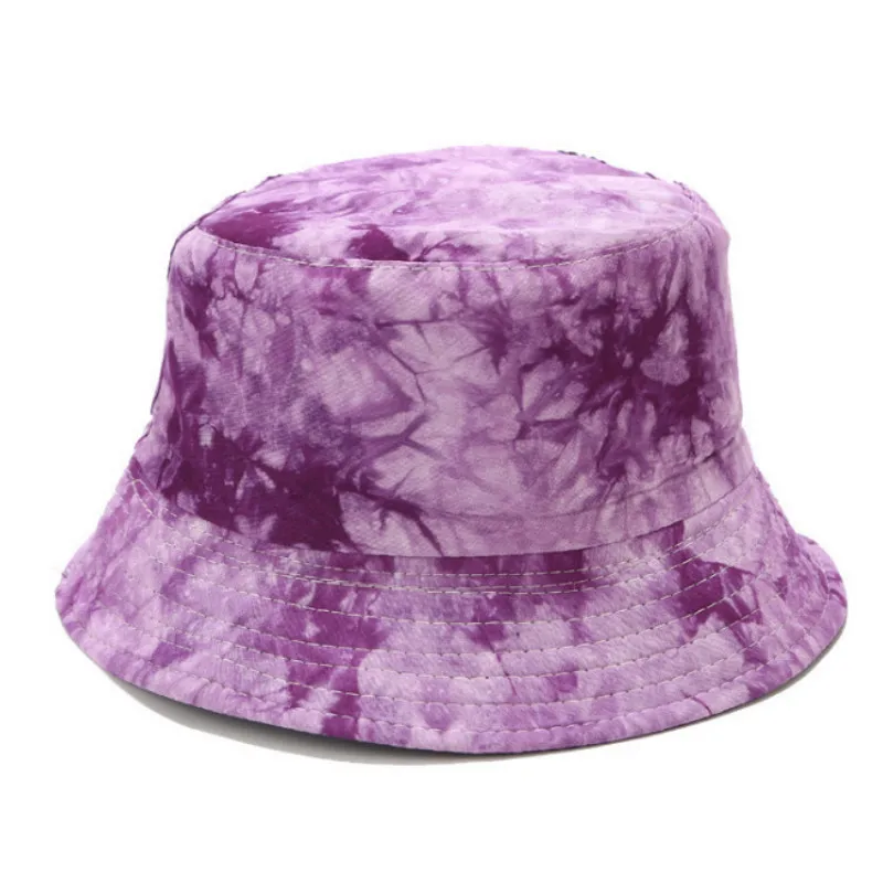 Двусторонняя рыболовная Кепка Tie Dye Спортивная походная летняя Панама с принтом