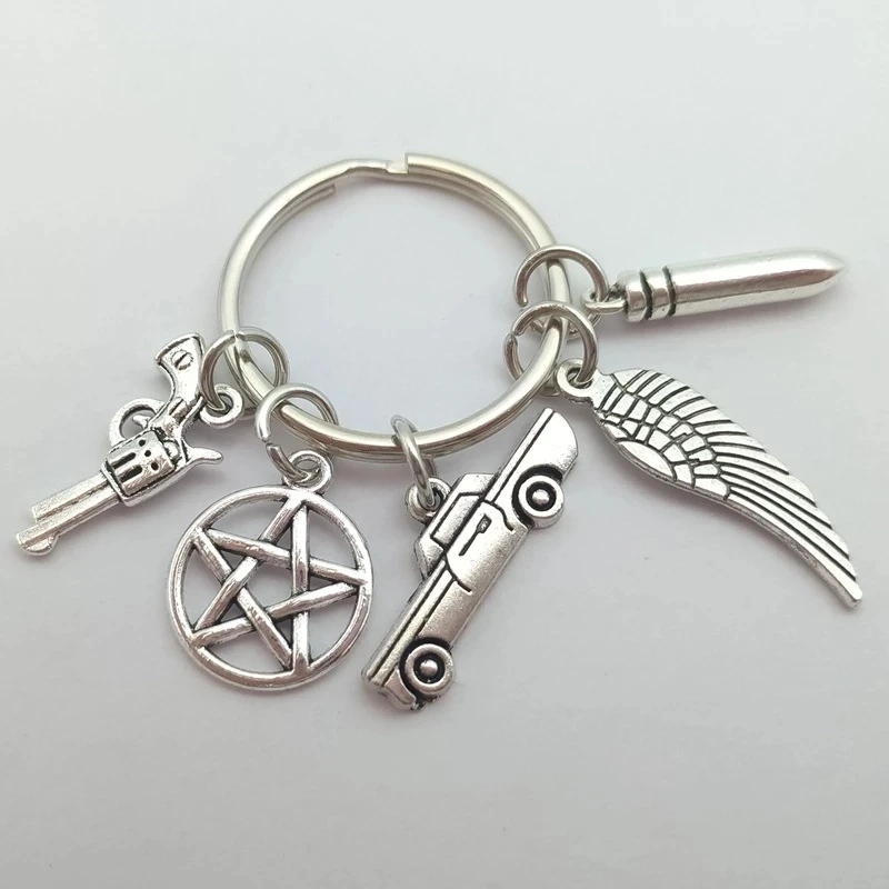 

Magic Brake Wing Five-Pointed Star Five-Pointed Star Alloy Accessories Keychain
