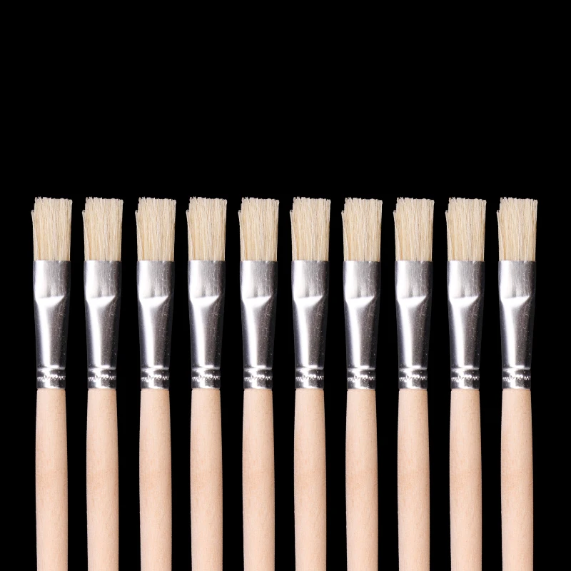 Щетка с твердой/мягкой щетиной 10 шт. | Инструменты