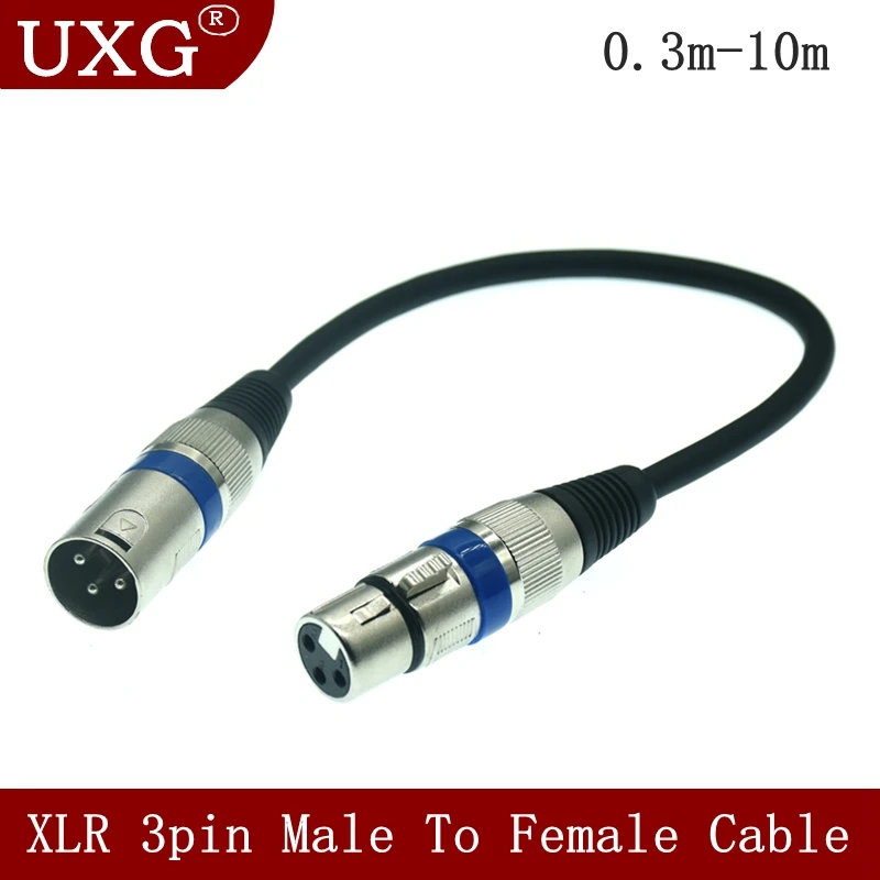 

Кабель-удлинитель XLR для гитары, 0,3-10 м