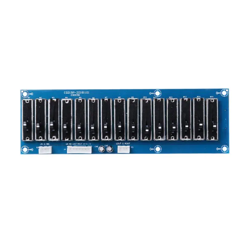 Эквалайзер плата стерео двухканальный Регулируемый тон доски преампер Передняя