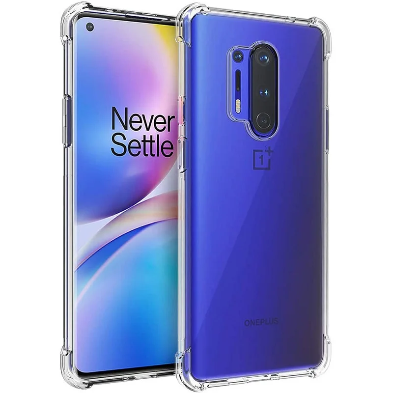 Чехол с &quotвоздушной подушкой&quot + Прозрачный чехол для oneplus 8t pro global силиконовая