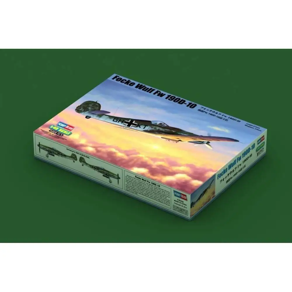 Модель HobbyBoss 81717 1/48 дюйма, модель Wulf FW 190D-10 в масштабе