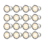 1016 шт. встраиваемые светодиодные палубные светильники, s наборы, уличный наземный светильник, водонепроницаемый IP67 садовый палубный светильник для ступенек, лестницы, внутреннего дворика, бассейна, Декор