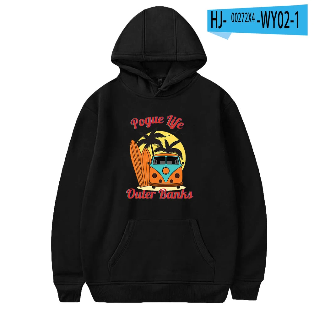 

Fashion Outer Banks Season 2 Merch Hoodie Men/Women Harajuku Sweatshirts Autumn Outer Banks Season 2 Clothes Kawaii Kids Top