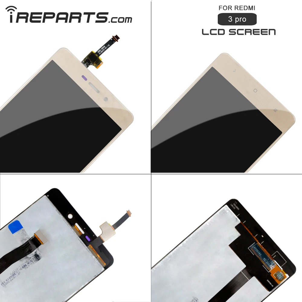 IREPARTS ЖК-дисплей для Xiaomi Redmi 3 Pro сенсорный экран Redmi3 замена дигитайзер +