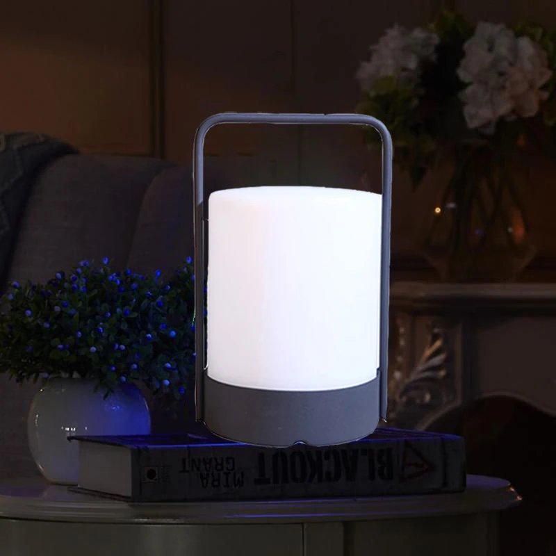 

Outdoor USB Rechargeable Table Light LED Lamp Remote Control Portable Hook Up Camping Lights Home Decor Night Light