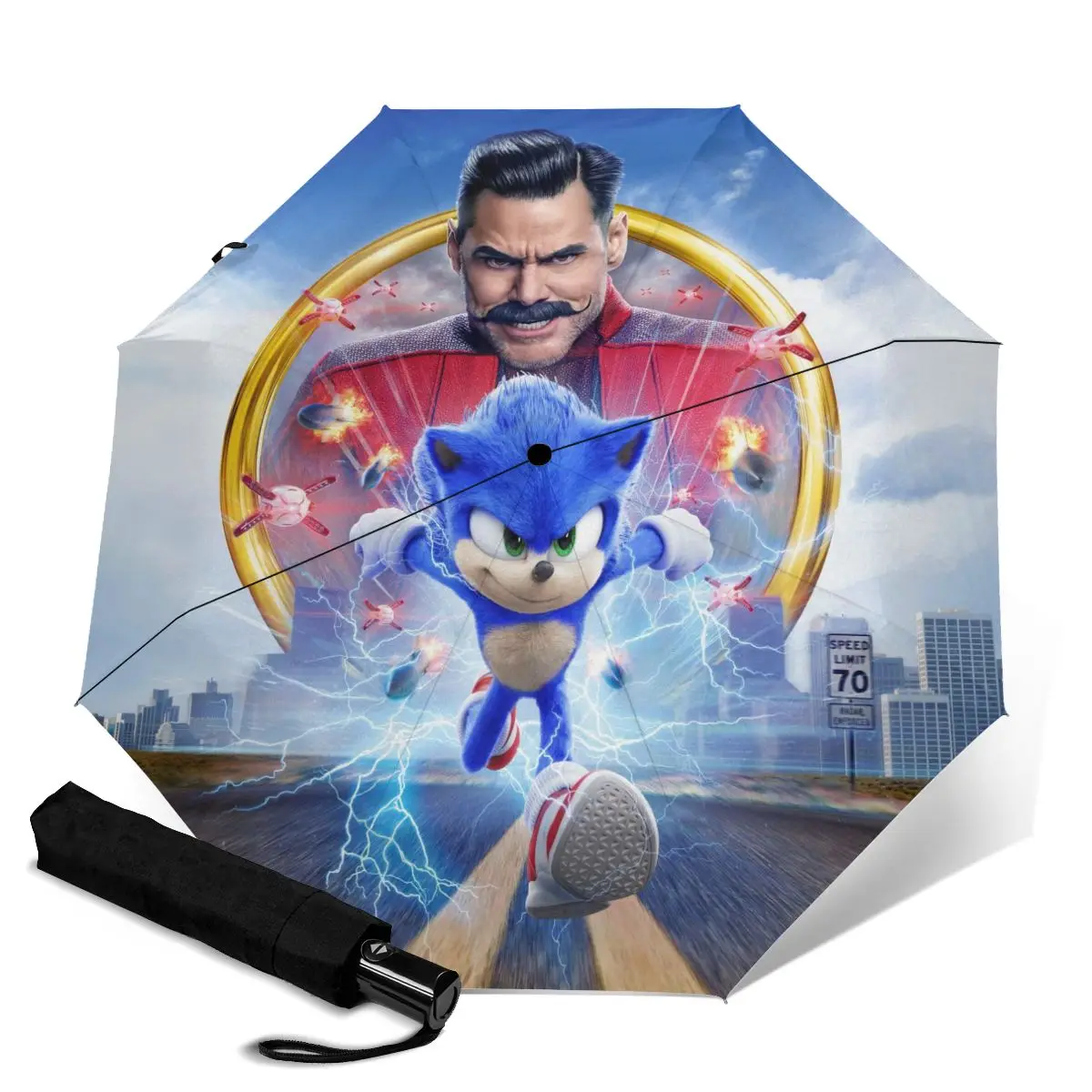 

Ветрозащищенный автоматический зонт HUAZI, на 2 человек, 3 сложения, 8 костей, для дома и улицы, для мужчин и женщин