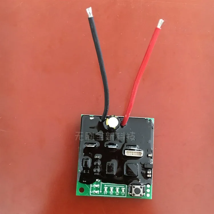 18V21V потенциометр бесступенчатое Управление скоростью бесщеточная плата управления двигателем драйвер DIY