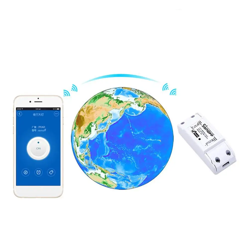 WiFi беспроводной смарт-переключатель модуль ABS оболочка розетка для DIY дома кухни