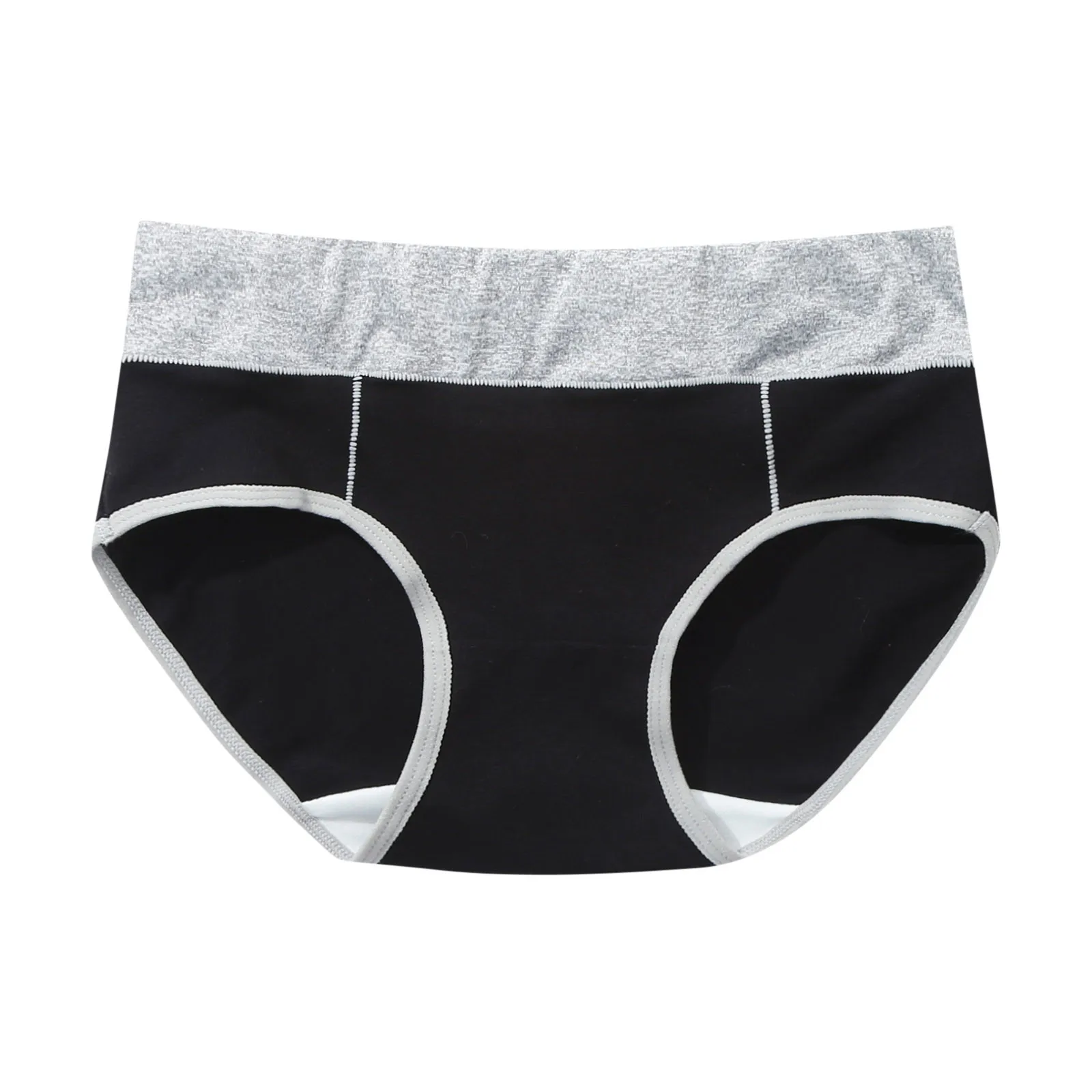 С высокой талией 5 шт./компл. хлопковые трусы для женщин из кусков Трусики брифы