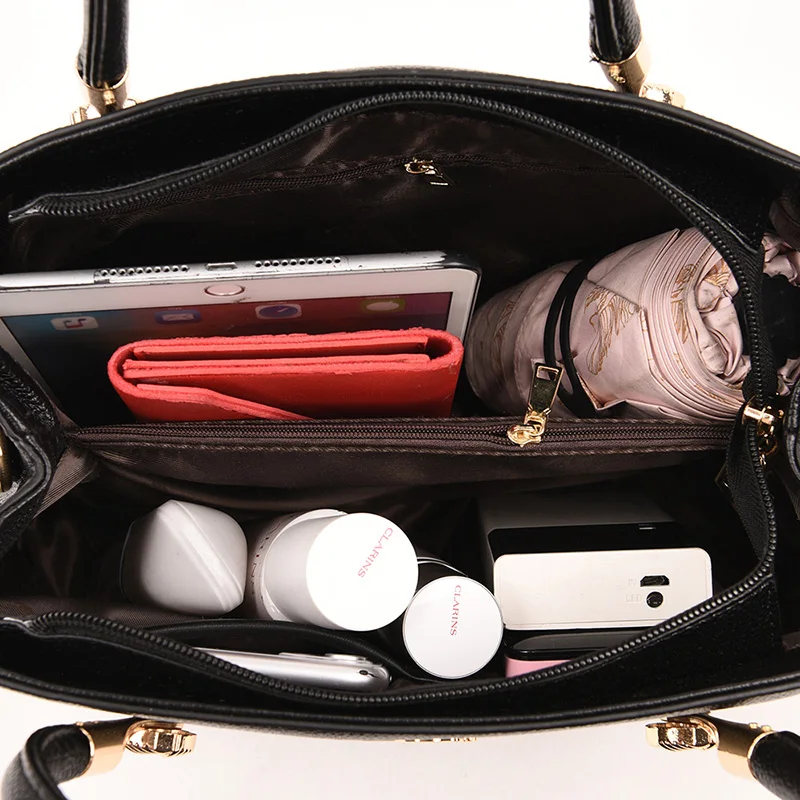 

Women's Pure Color Quality PU Leather Top-handle Bags Trendy Small Bucket Crossbody Bags Lady Classic Simple Shoulder Bag Sac