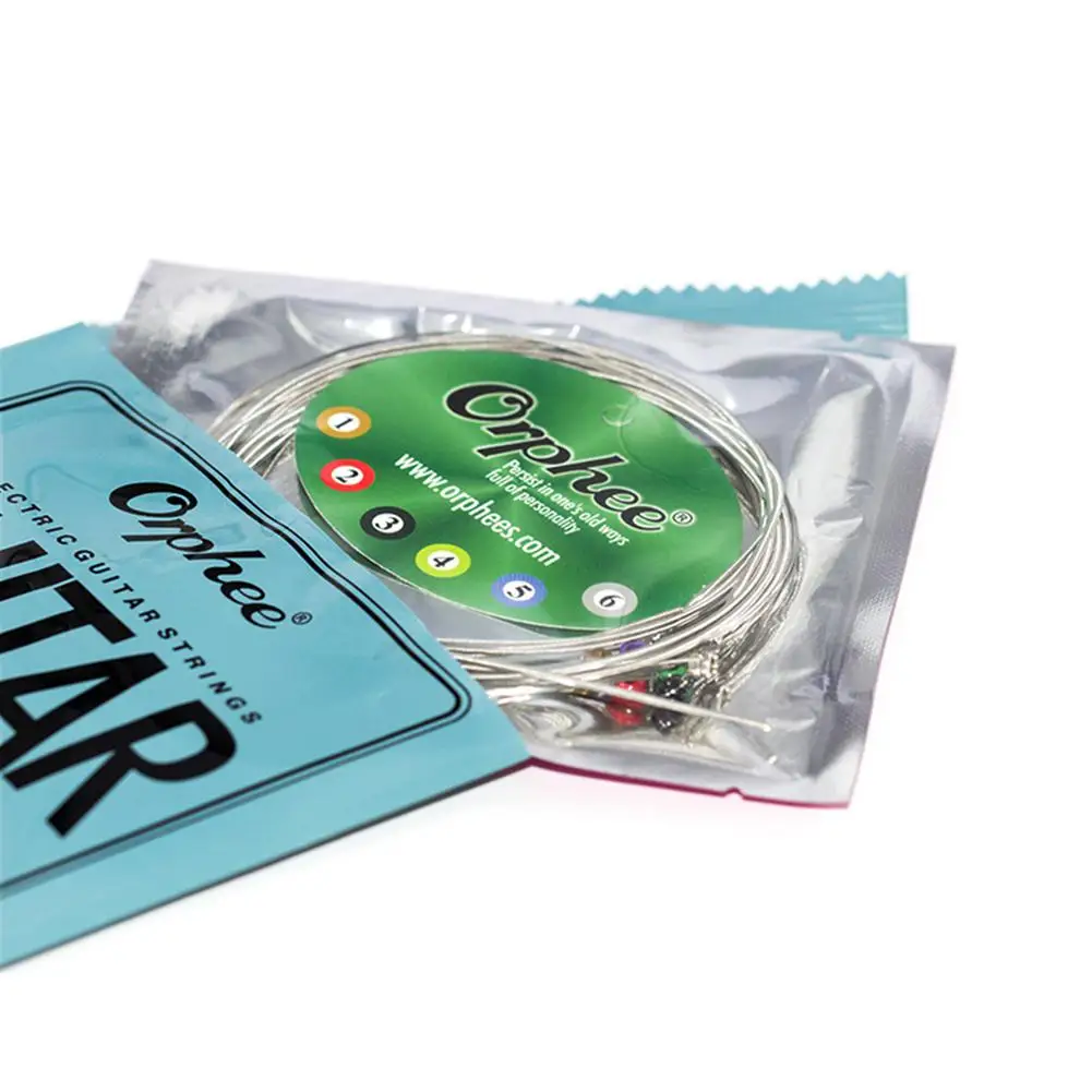

6 Pcs Guitar Strings RX15/RX17/RX19 Electric Guitar Strings Super Light