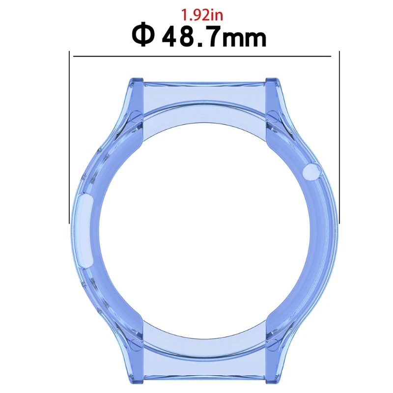 

Ultra-Slim TPU Watch Case Skin Soft Protective Shell Cover Sleeve for -Huawei GT2 Pro/ECG Smart Watch