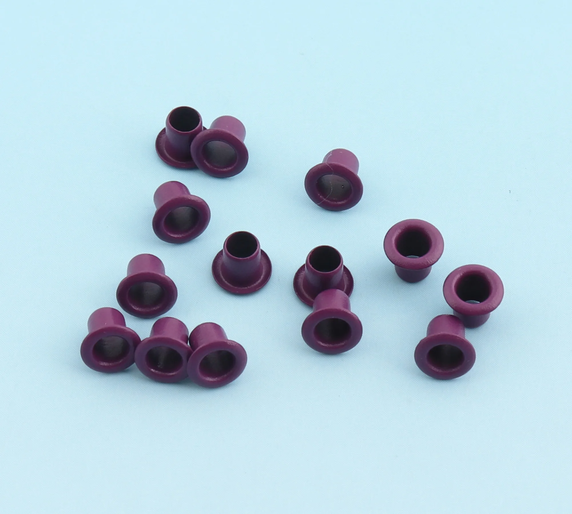 100 Наборы 6 мм (отверстие) люверсы круглые для шитья одежды кожевенное ремесло