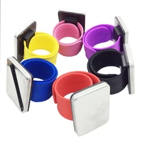 styling tools beauty salon wrist band hairpin card magnet pat ring shape watch with hair clips hairpin