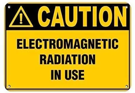 

Radiation in Use Hazard Labels,Iron Painting Vintage Wall Decor for Cafe Bar Pub Home Beer Decoration Crafts