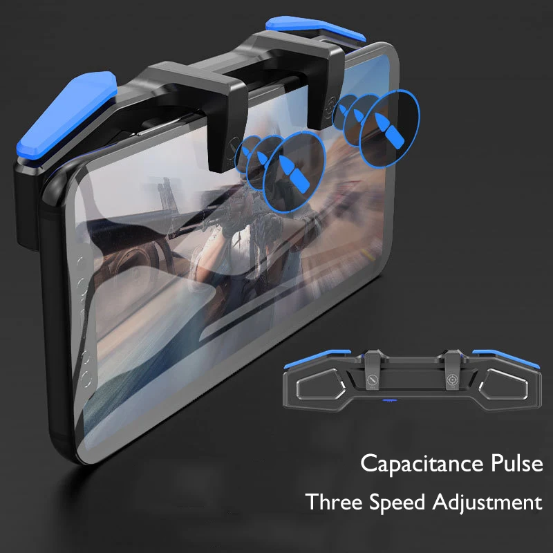 Новый мобильный игровой контроллер емкость Pulse PUBG геймпад для Iphone Android Plug and Play