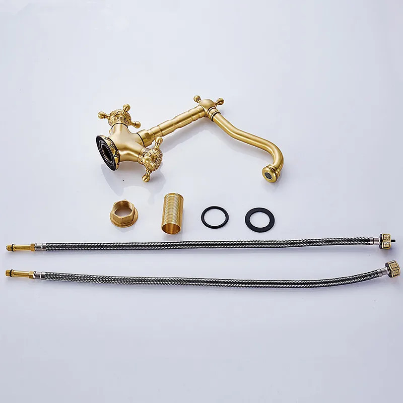 Смесители для умывальника античный латунный Смеситель ванной комнаты Grifo Lavabo