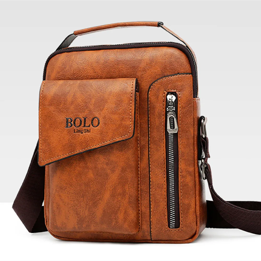 Мужская сумка через плечо 10 дюймов для ноутбука водонепроницаемая дорожная рук