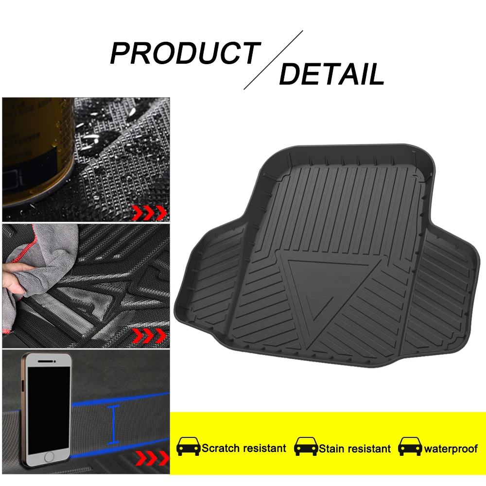 Online Tappetino Per Fodera Protettiva Per Bagagliaio Auto Per Honda Accord 2018 2019 2020 TPE Impermeabile Bagagliaio Per Bagagliaio Per Auto