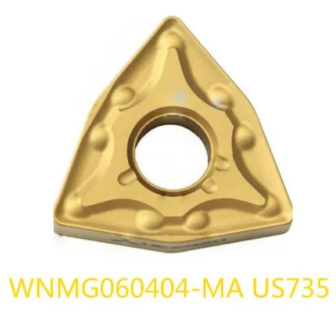 

mitsubishi CNC blade WNMG060404 - MA US735 trumpet unilateral 6 mm in length
