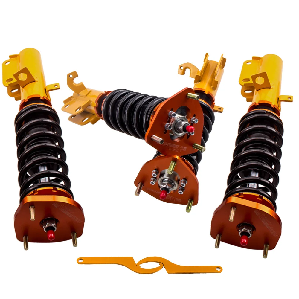 Adj. Coilover подвески для Защитные чехлы сидений сшитые специально Toyota Corolla 1988 1999 E90 E100