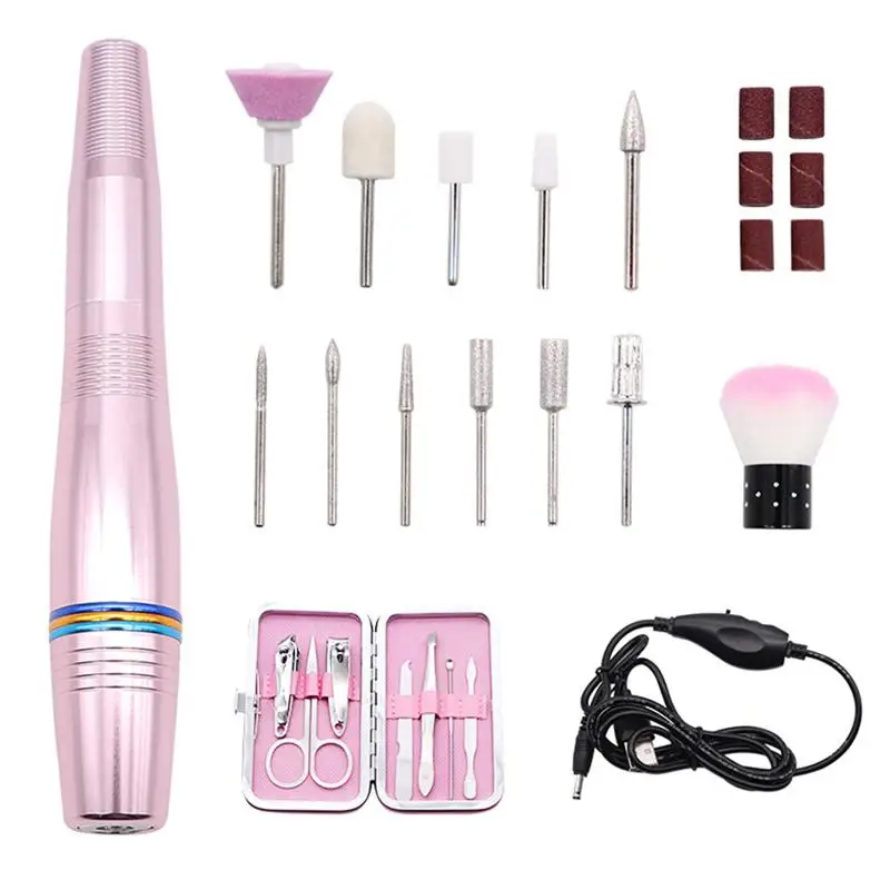 1 набор электрическая шлифовальная машинка для ногтей|Электрические маникюрные