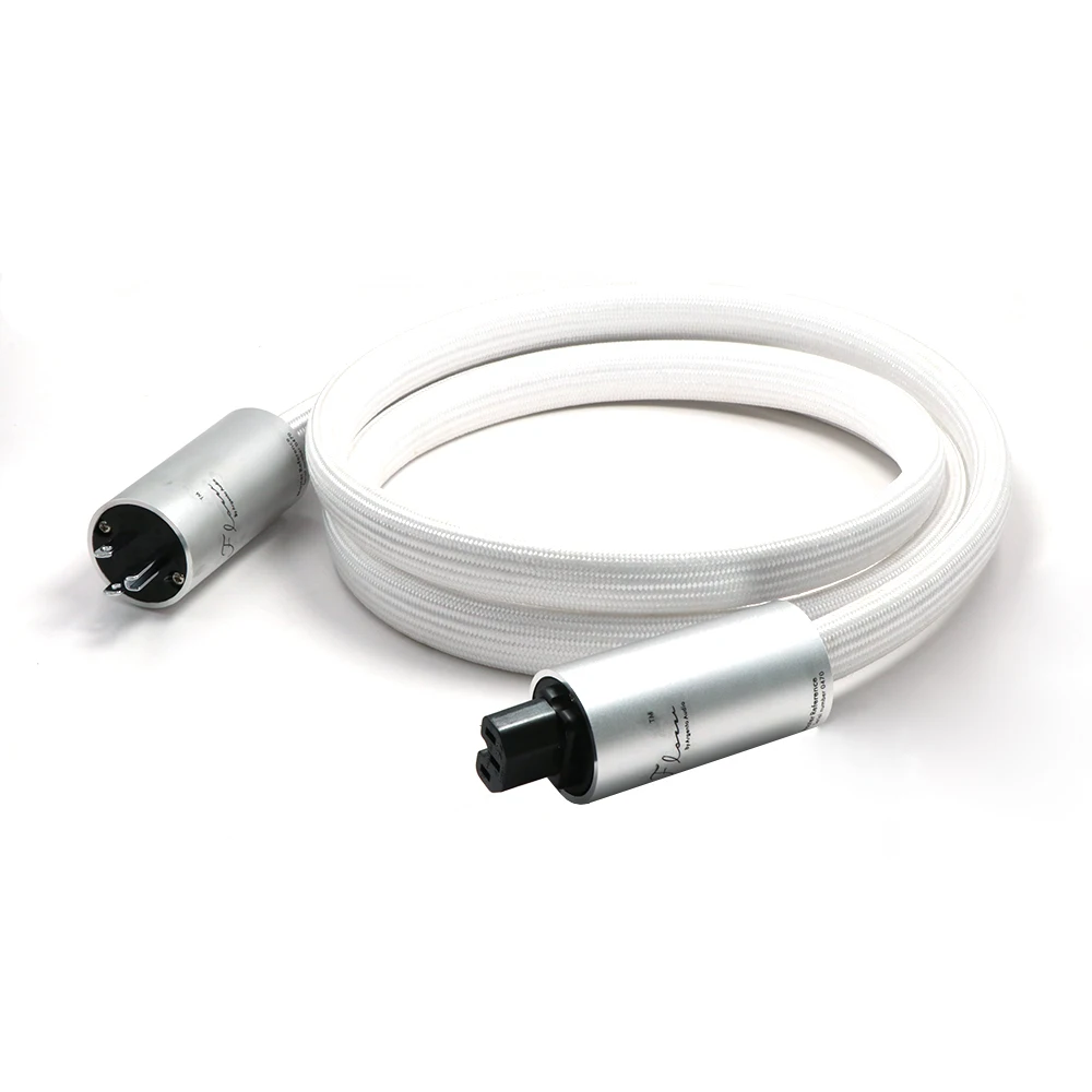 

Argento Audio Flow power cable, cord with Rhodium plated US version plugs connection 1 order