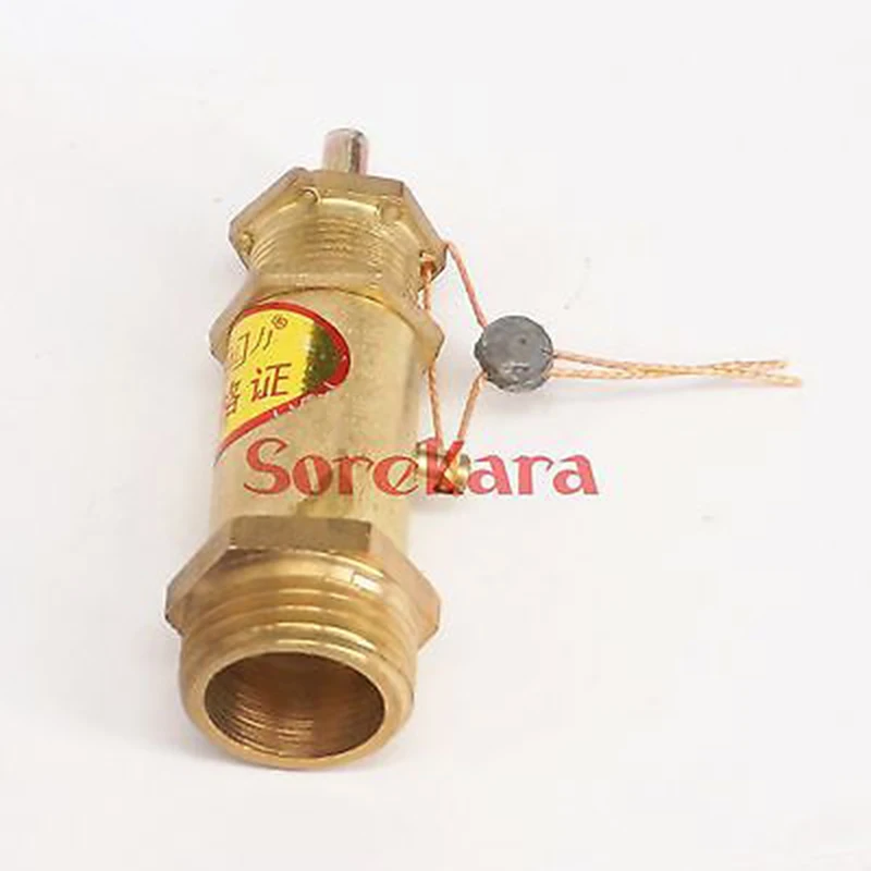 1/2 &quotBSP Мужская резьба 28 PSI латунный воздушный компрессор предохранительный