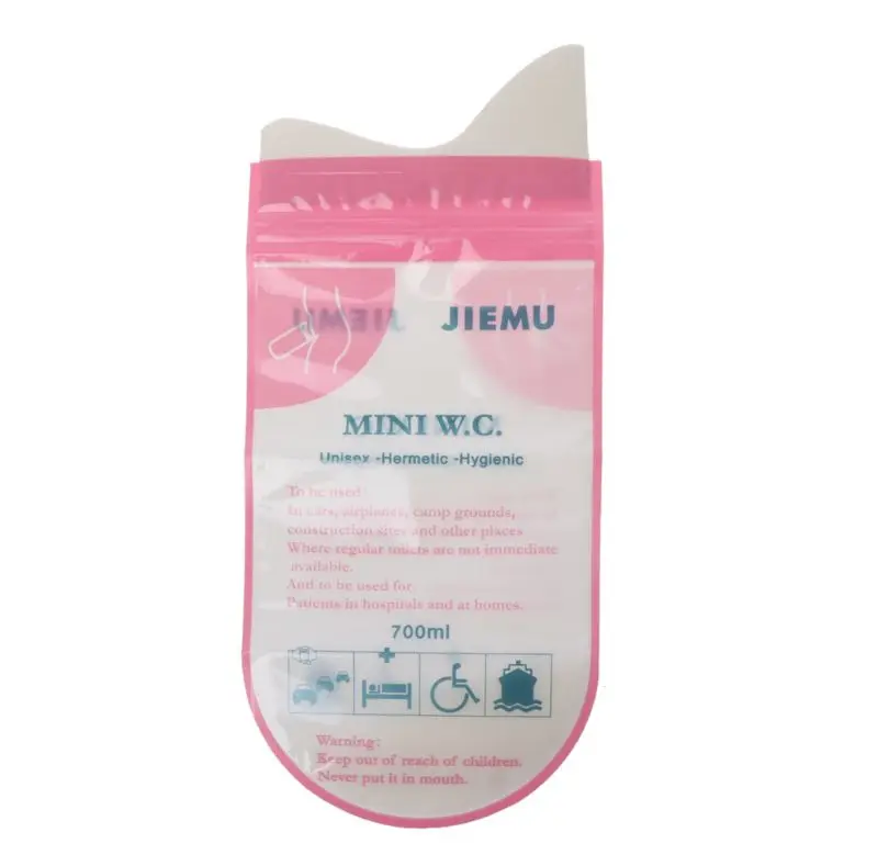 

Emergency portable car urine bag vomit bags mini mobile toilets Disposable handy unisex kids using outdoors Mini W.C.
