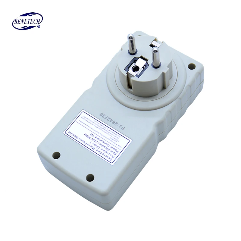 Цифровой ЖК-дисплей микро Мощность анализатор монитор 220V 10 штепсельная вилка австралийского стандарта GM86 тестер измерения Мощность фактор/частота/Амперметр Вольтметр