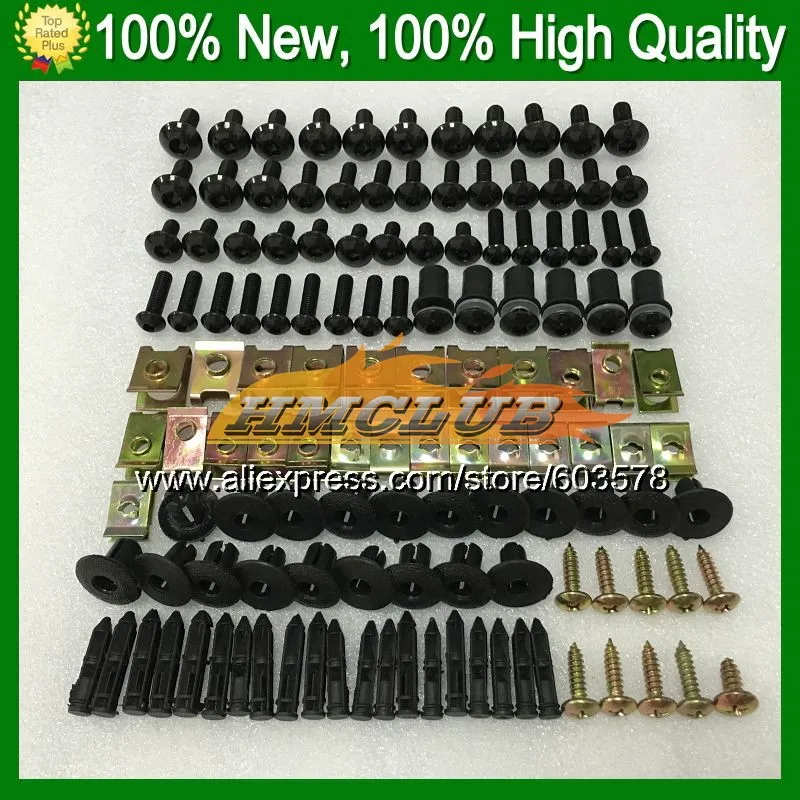 

Fairing bolts full screw kit For KAWASAKI NINJA ZZR 250 1990 1991 1992 ZZR250 1993 1994 1995 98 1999 CL2 Nuts bolt screws Nut