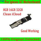 Полностью разблокированная материнская плата для iphone 5C с чистым iCloud,100% оригинальная материнская плата для iphone 5C с системой IOS, бесплатная доставка