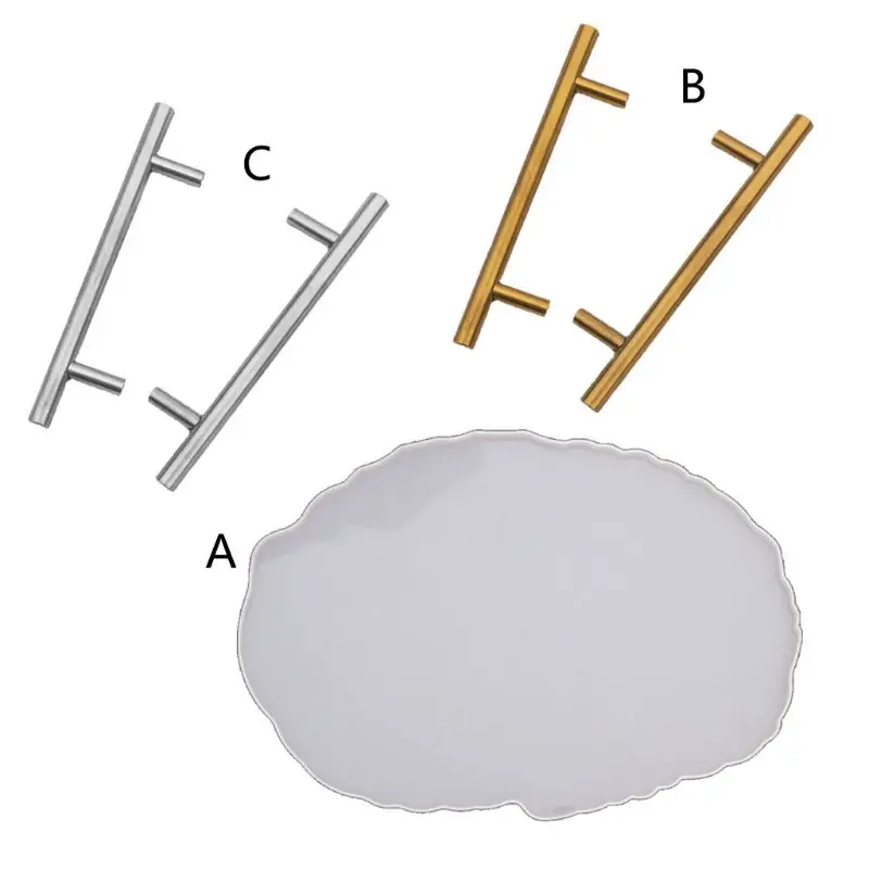 

DIY Large Size Irregular Oval Wave Coaster Mold Cup Mat Silicone Resin Mold Epoxy Resin Cement Casting Art Craft Tools