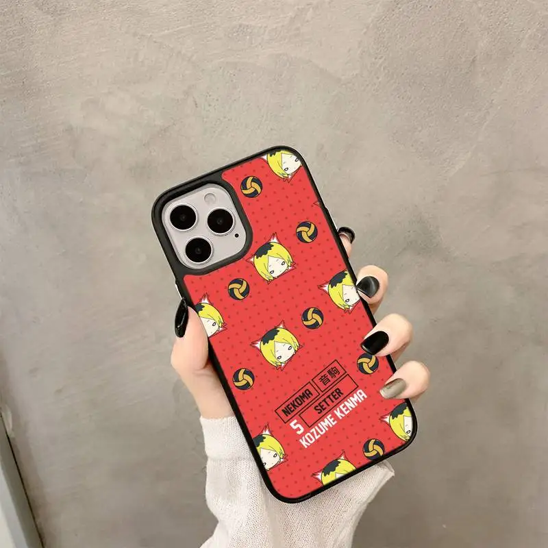 

Haikyuu Demon Slayer Phone PC&TPU Case for Samsung S6 7 8 9 10 20 21 30 ultra edge plus 10lite Cover Fundas Coque phone case
