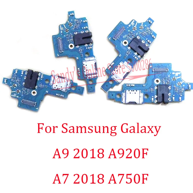 Новый зарядный usb порт для подключения док станции гибкий кабель Samsung Galaxy A7 A9 2018 A750